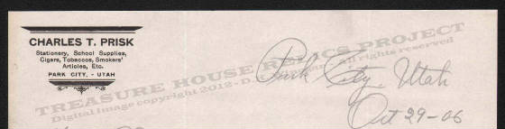 LETTERHEAD_CHARLES_T_PRISK_PARK_CITY_UTAH_1906_400_crop_emboss.jpg