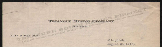 LETTERHEAD/ARCHIVE_14851_LETTERHEAD_TRIANGLE_MINING_COMPANY_SLC_1916_8_31_DSW_300_CROP_EMBOSS.jpg