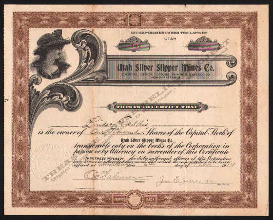 LETTERHEAD/ARCHIVE_17053_STOCK_UTAH_SILVER_SLIPPER_MINING_COMPANY_141_1914_DSW_150_CROP_EMBOSS.jpg