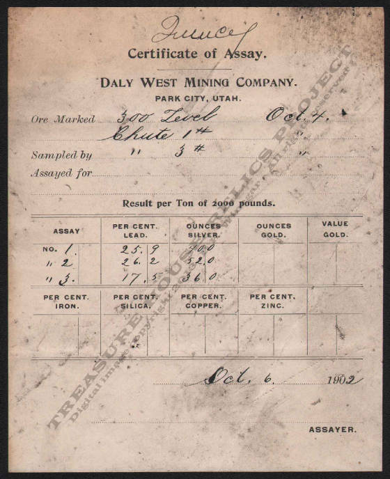 LETTERHEAD/ASSAY_UTAH_ORE_SAMPLING_OLSEN_LOWRY_1912_1_18_300_CROP_EMBOSS.jpg