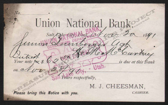 LETTERHEAD/CHECK_UNION_NATIONAL_BANK_2_24_1892_400_crop_emboss.jpg