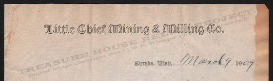 LETTERHEAD/LETTERHEAD_LITTLE_CHIEF_MINING_MILLING_COMPANY_3_9_1909_BAM_400_CROP_EMBOSS.jpg