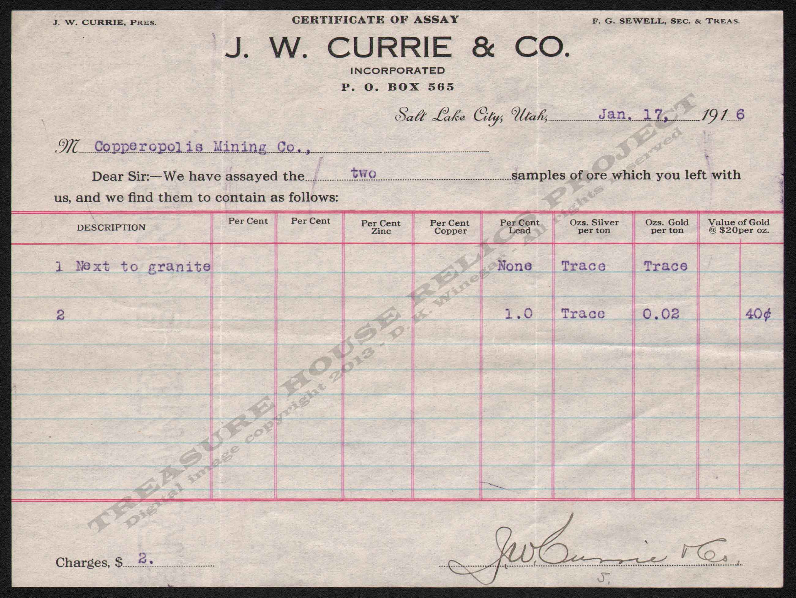 LETTERHEAD/ASSAY_CURRIE_J_W_CO_COPPEROPOLIS_1916_1_17_300_CROP_EMBOSS.jpg