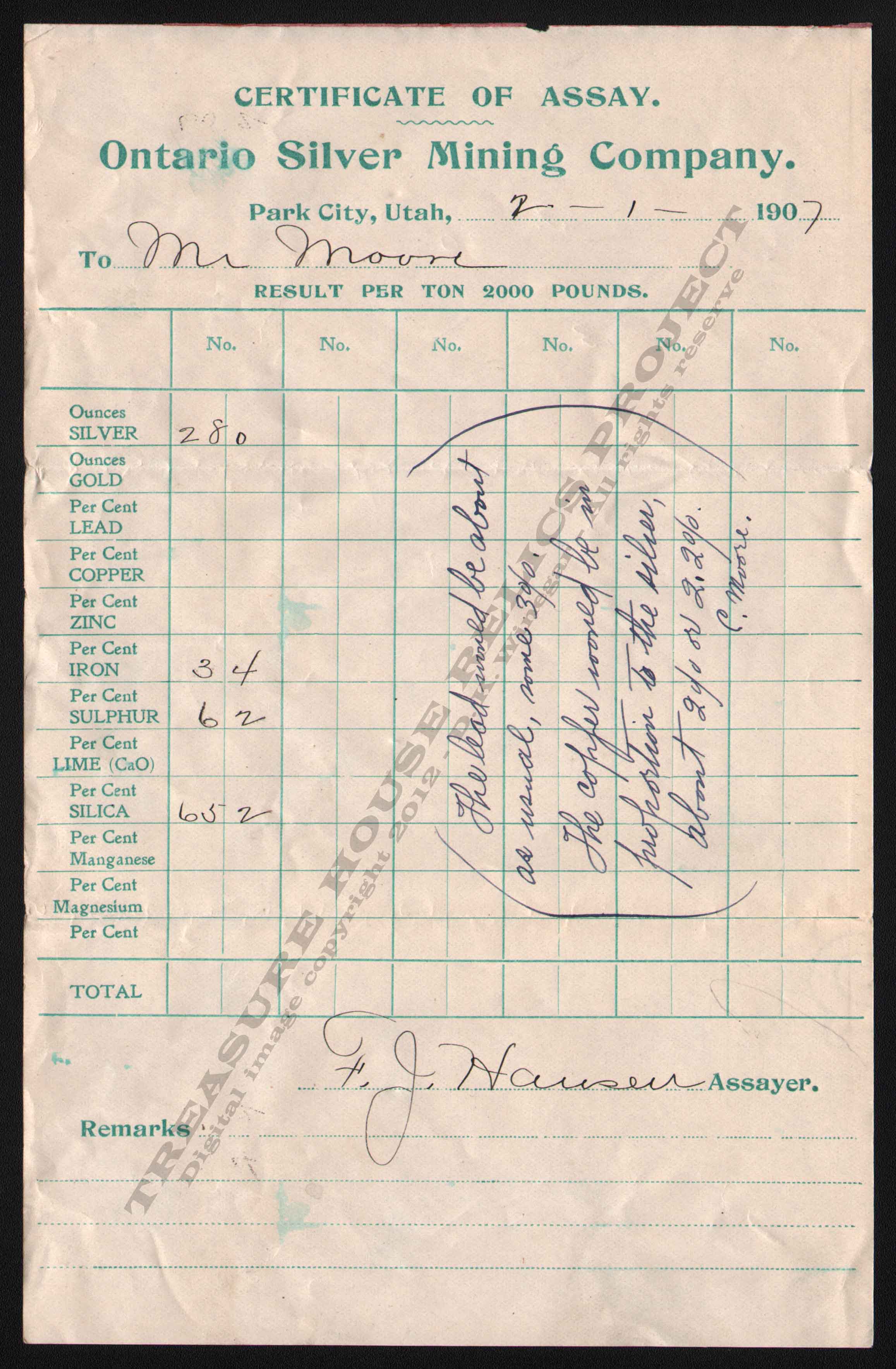 LETTERHEAD/ASSAY_ONTARIO_SILVER_MINING_COMPANY_2_1_1907_KIRK_400_crop_emboss.jpg