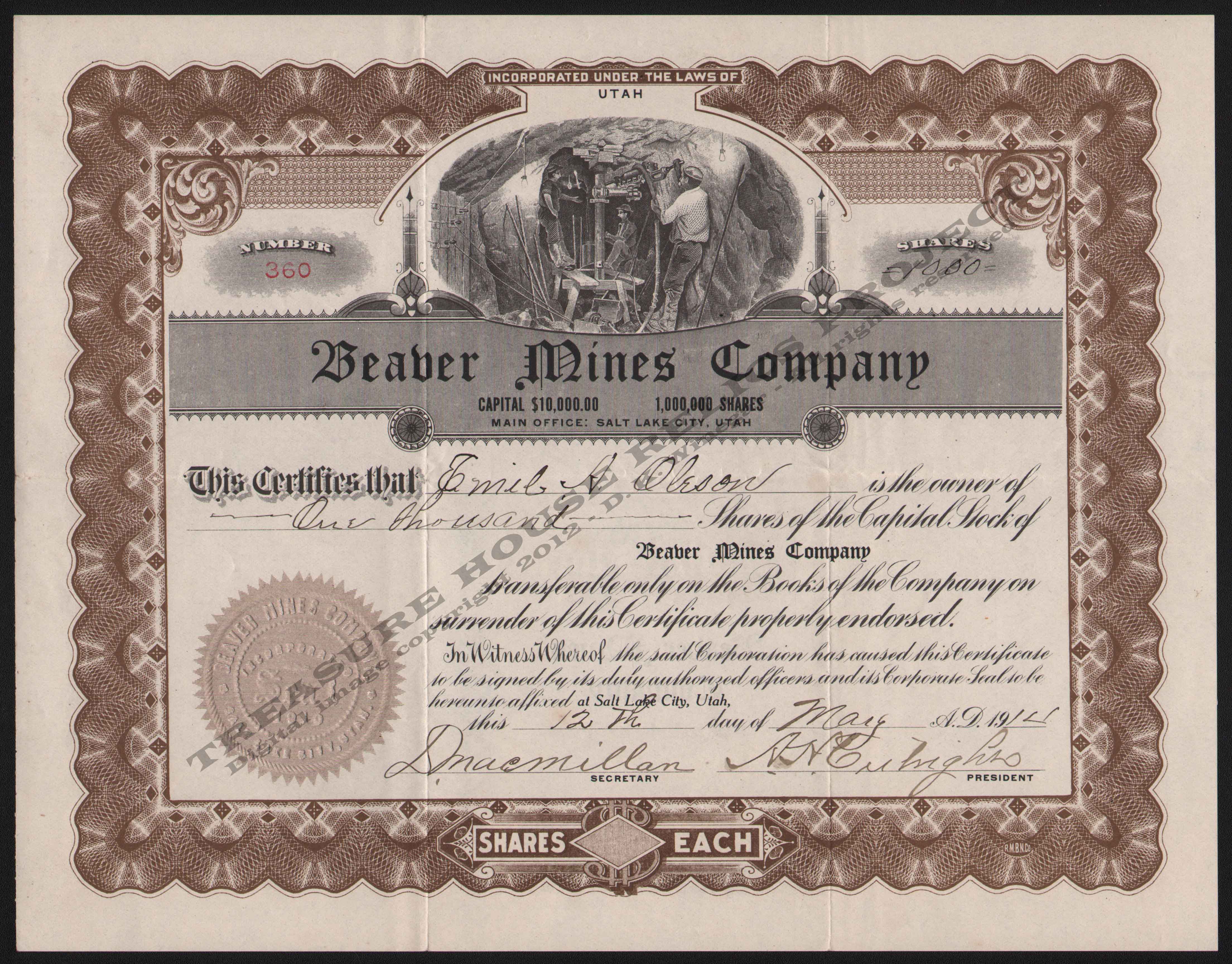 LETTERHEAD/BEN_HUR_MINING_CO_9_1907_WEST_MTN_KIRK_400_CROP_EMBOSS.jpg