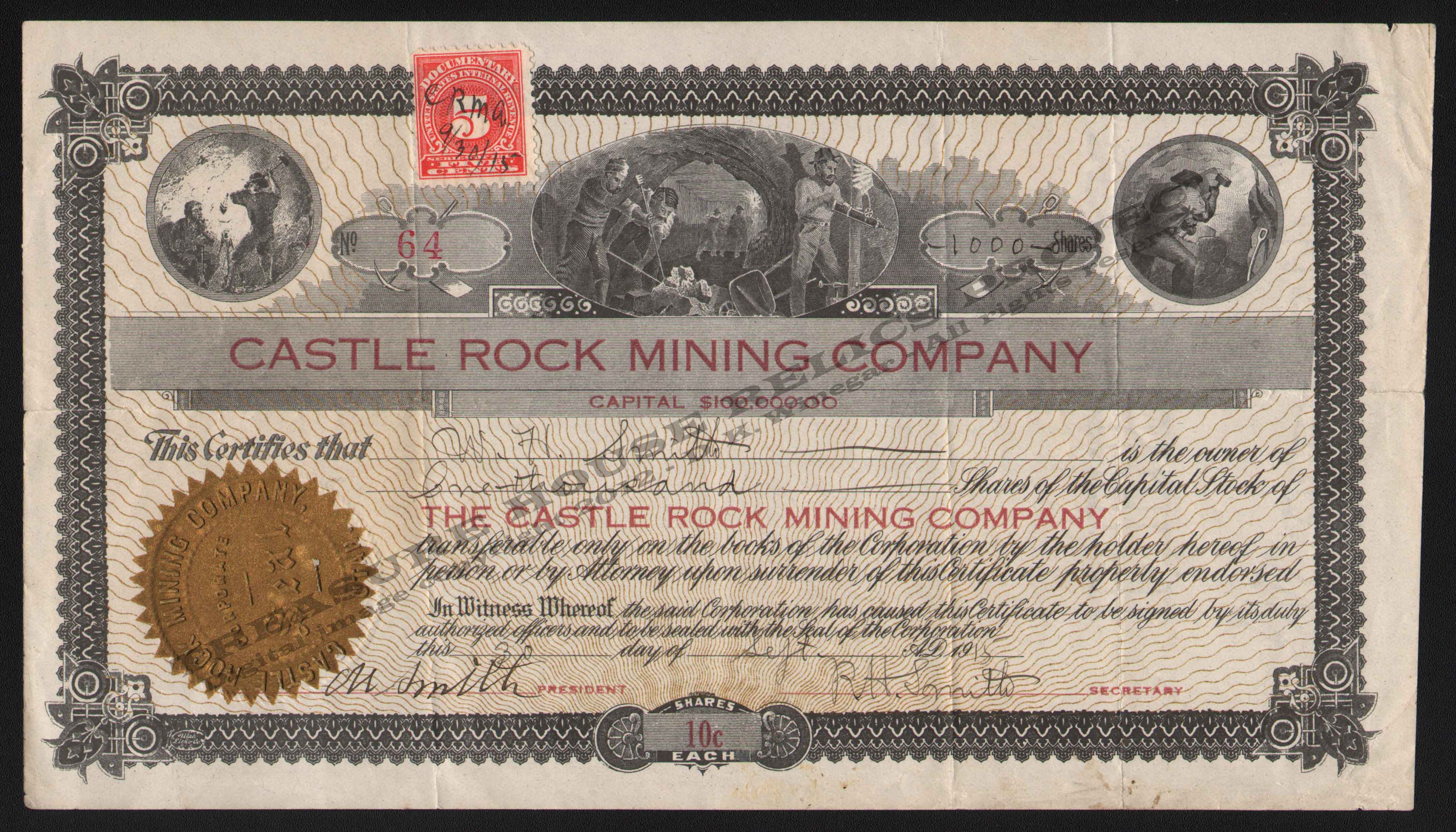 LETTERHEAD/CASTRO_GRECIAN_MINING_CO_806_WEST_MTN_KIRK_400_CROP_EMBOSS.jpg