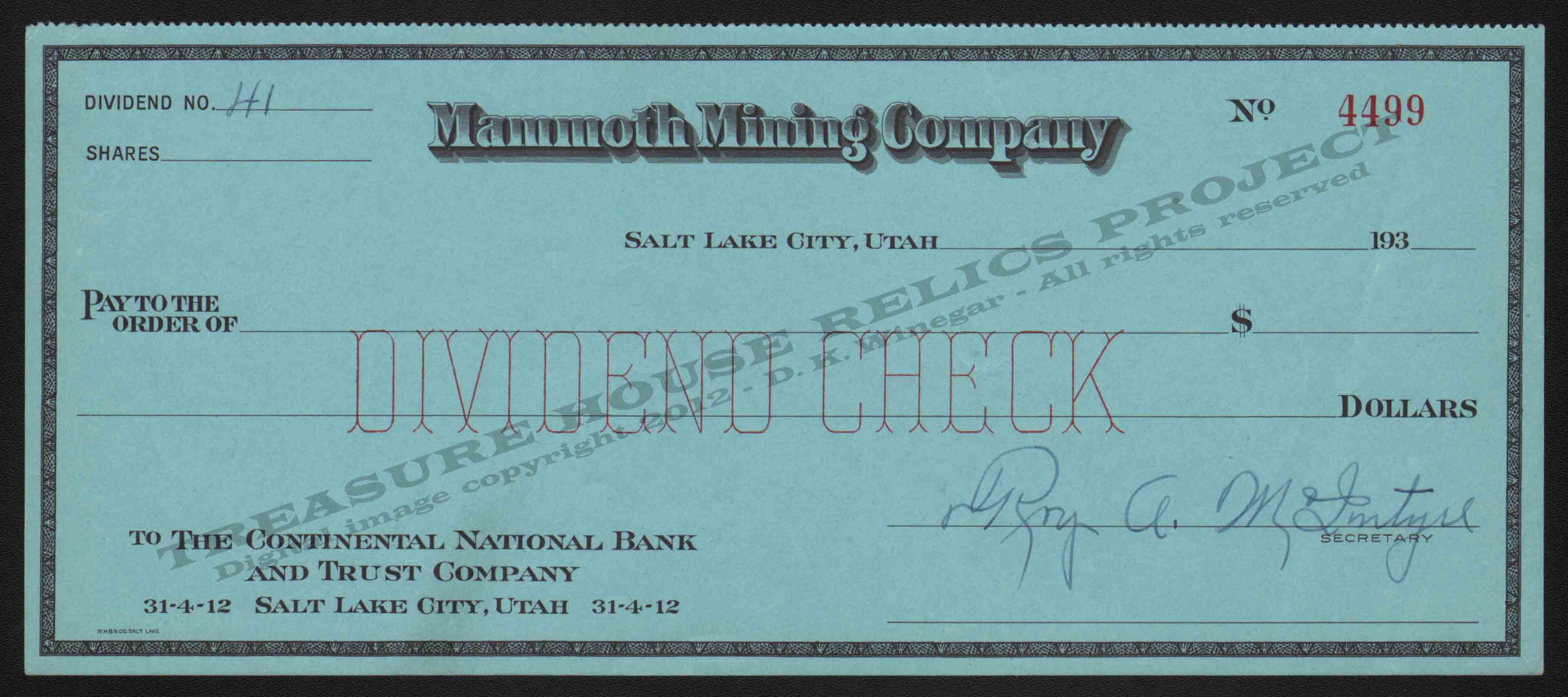 LETTERHEAD/CHECK_MAMMOTH_MINING_COMPANY_DIVIDEND_41_4499_193X_GP_400_CROP_EMBOSS.jpg