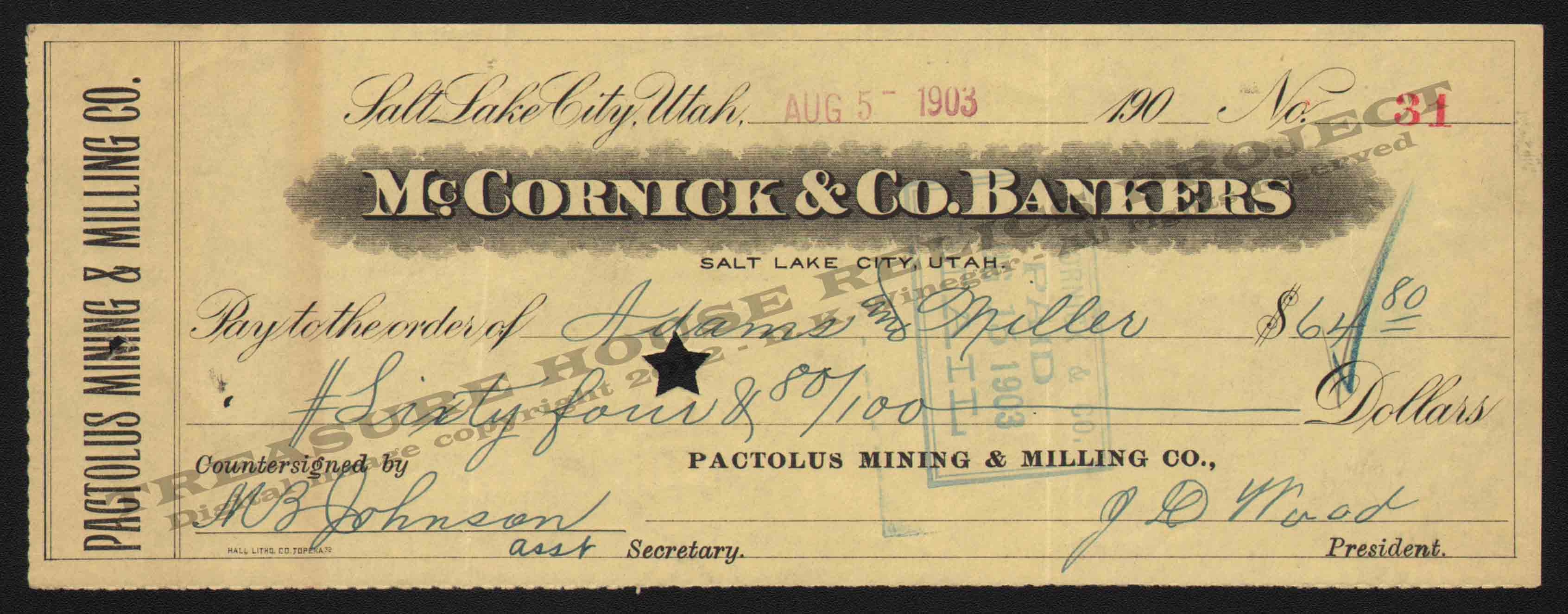 LETTERHEAD/CHECK_PACTOLUS_MINING_MILLING_CO_31_1903_GP_400_CROP_EMBOSS.jpg