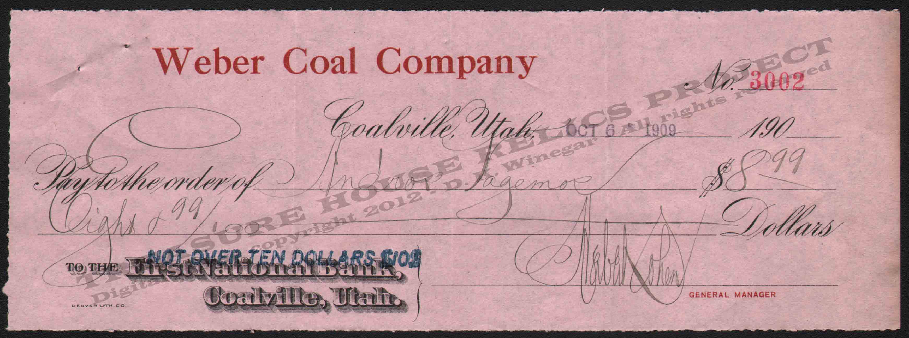 LETTERHEAD/CHECK_WEBER_COAL_COMPANY_3002_1908_10_8_DSW_400_CROP_EMBOSS.jpg