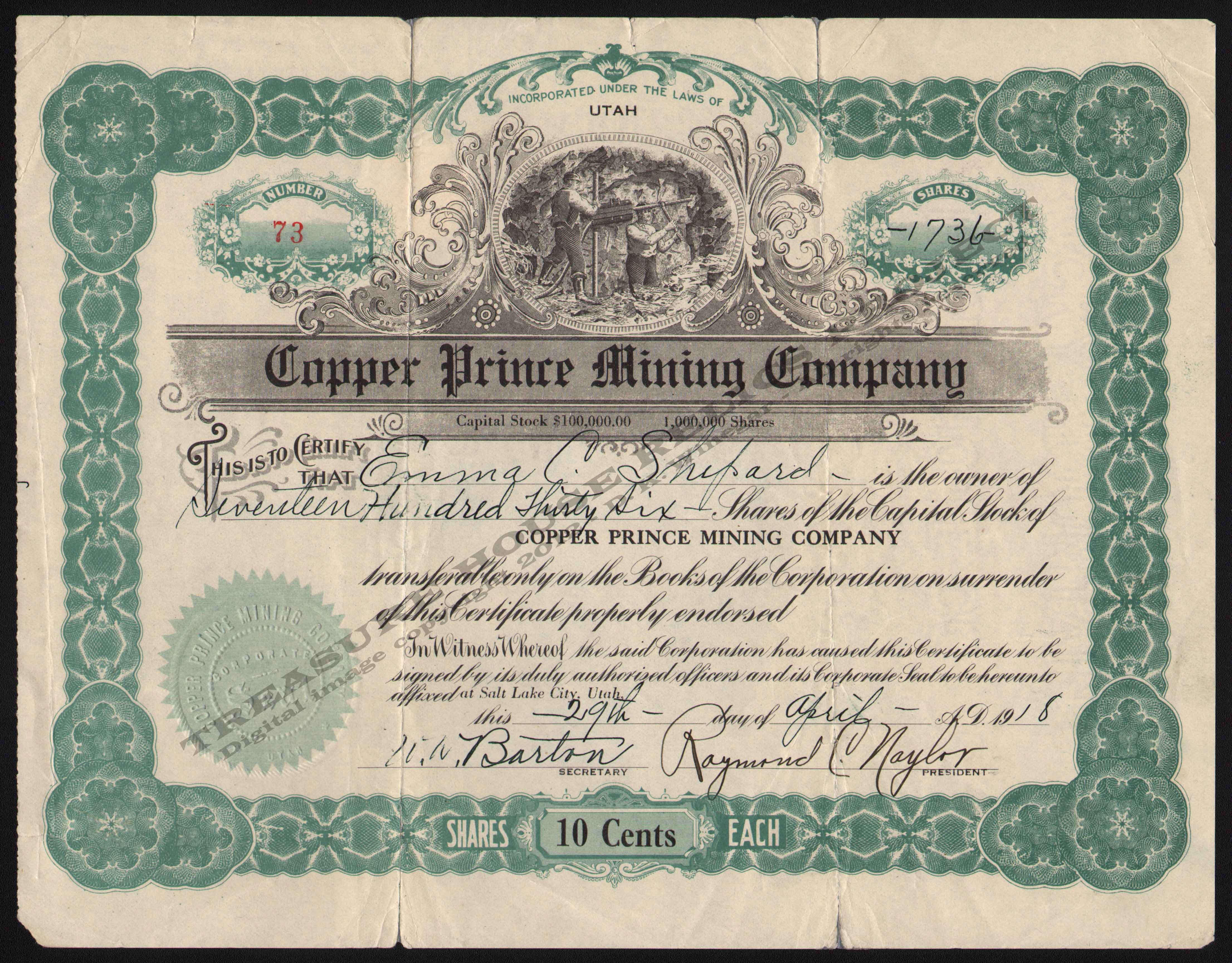 LETTERHEAD/COTTONWOOD_ATLANTIS_MINING_CO_759_1917_LCC_KIRK_400_CROP_EMBOSS.jpg