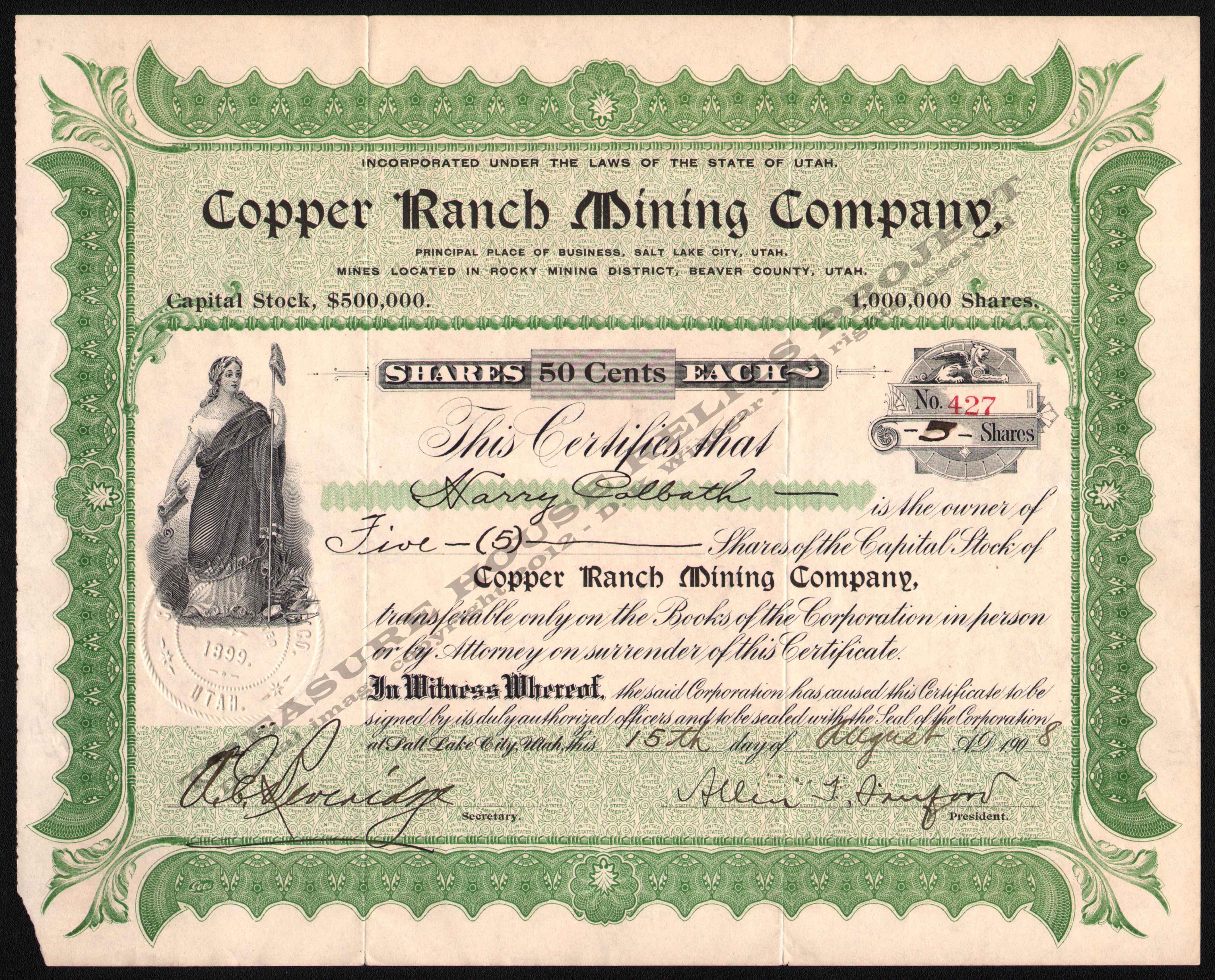 LETTERHEAD/COTTONWOOD_ATLANTIS_MINING_CO_759_1917_LCC_KIRK_400_CROP_EMBOSS.jpg