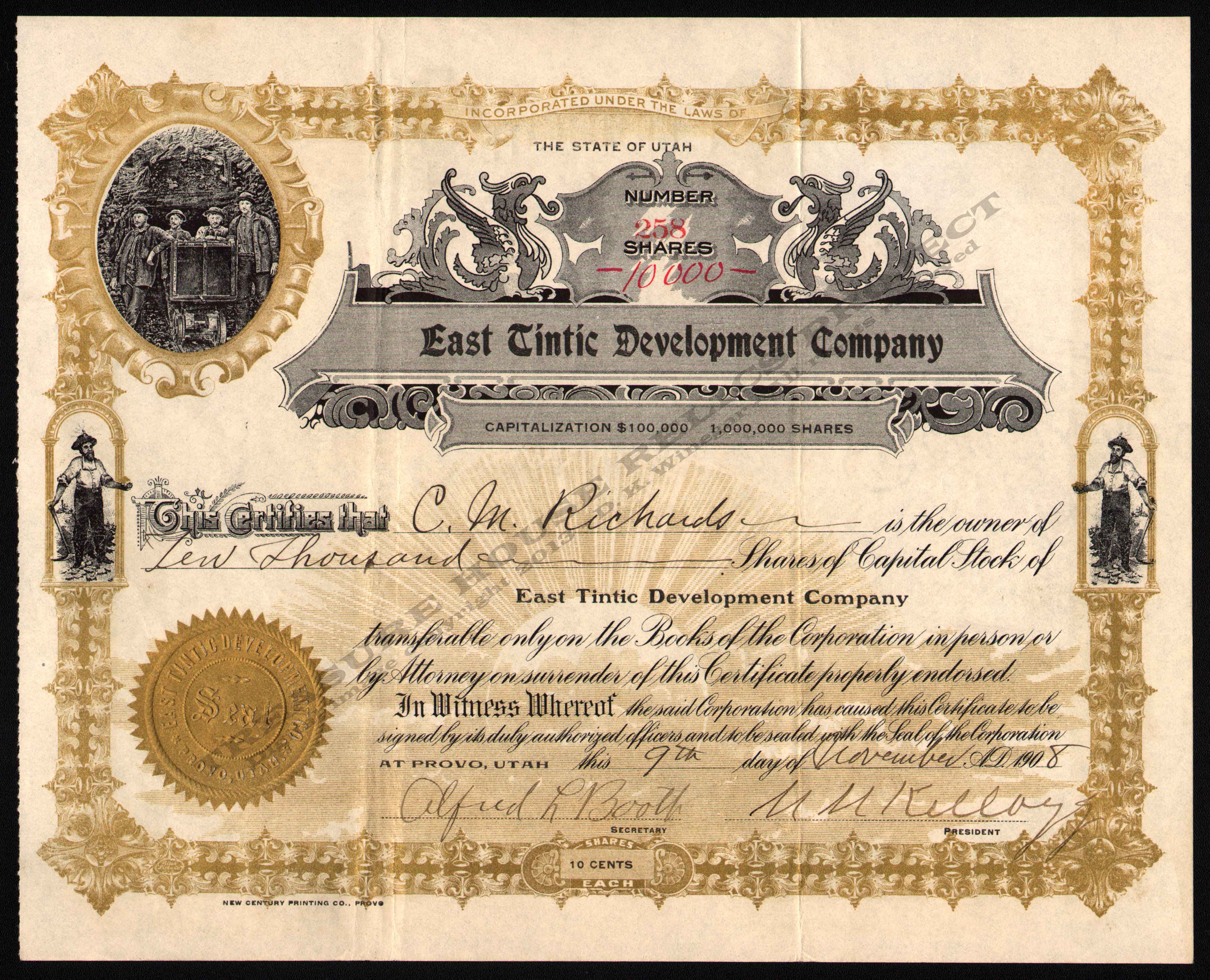 LETTERHEAD/ELMER_RAY_GOLD_SILVER_MINING_CO_245_1880_TINTIC_KIRK_400_CROP_EMBOSS.jpg