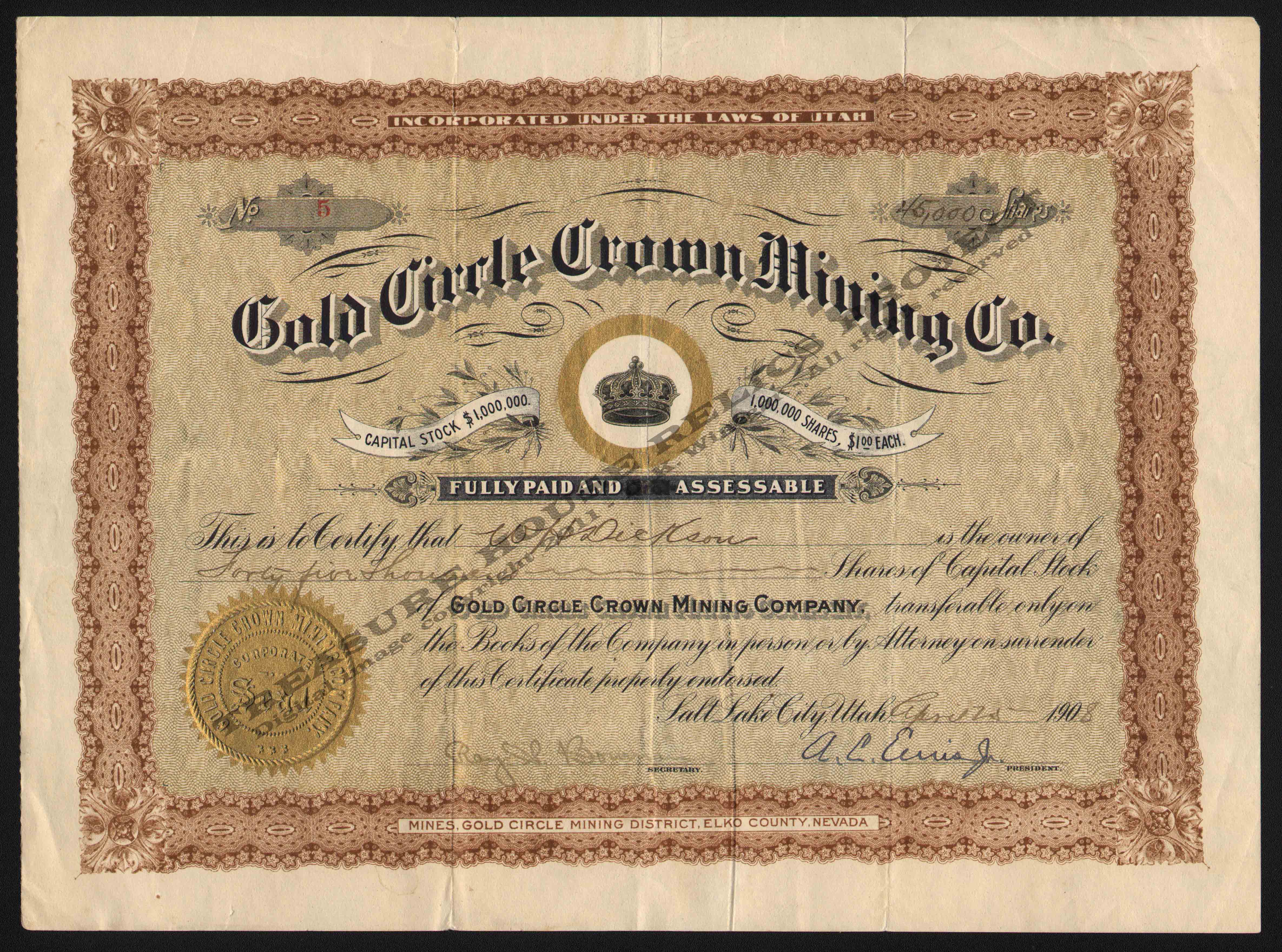 LETTERHEAD/GOLD_CIRCLE_CROWN_MINING_COMPANY_5_1908_400_EMBOSS.jpg