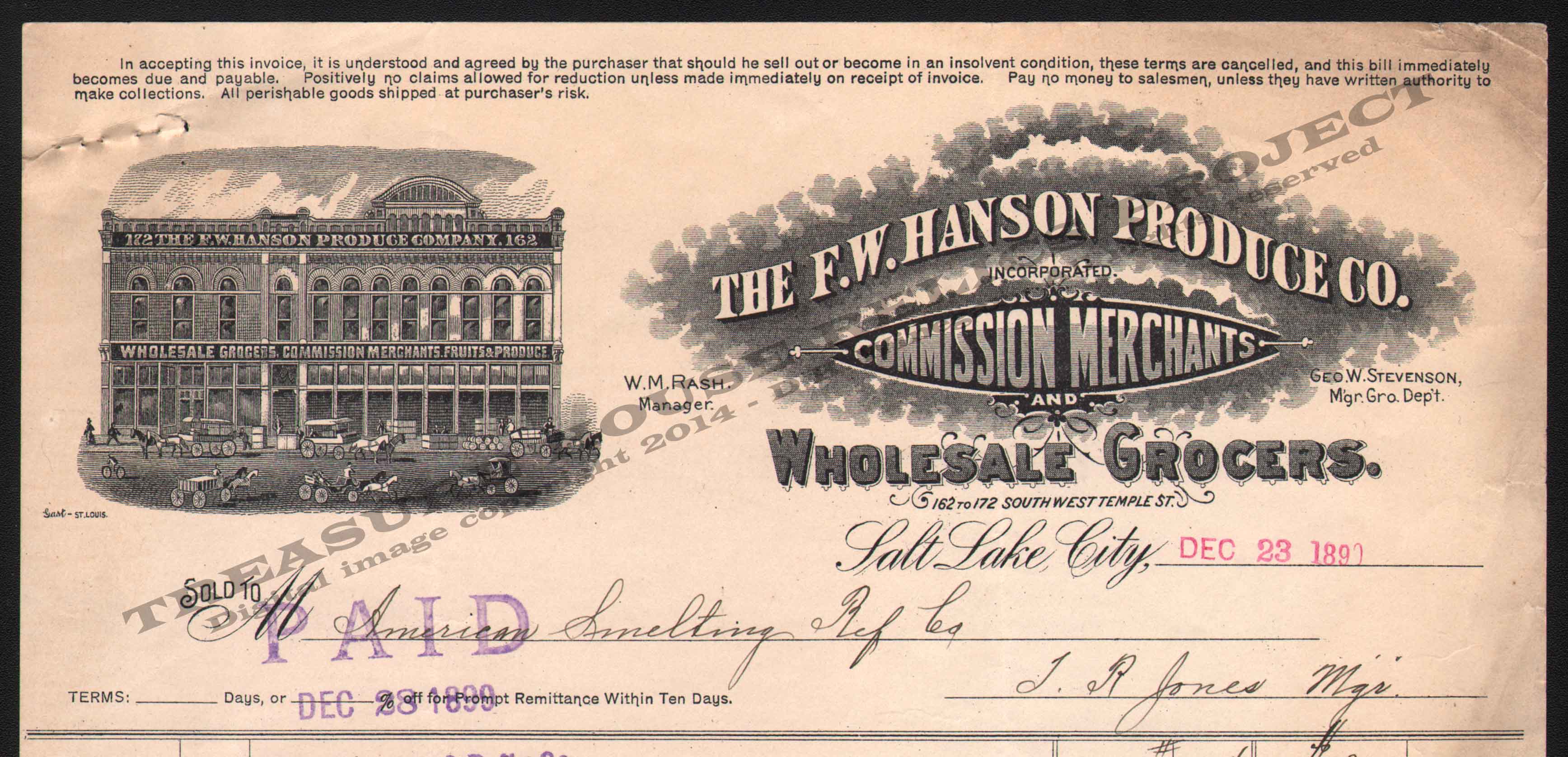 LETTERHEAD/LETTERHEAD_HANSON_PRODUCE_COMPANY_SLC_1899_12_23_A_CORONA_1_400_CROP_EMBOSS.jpg