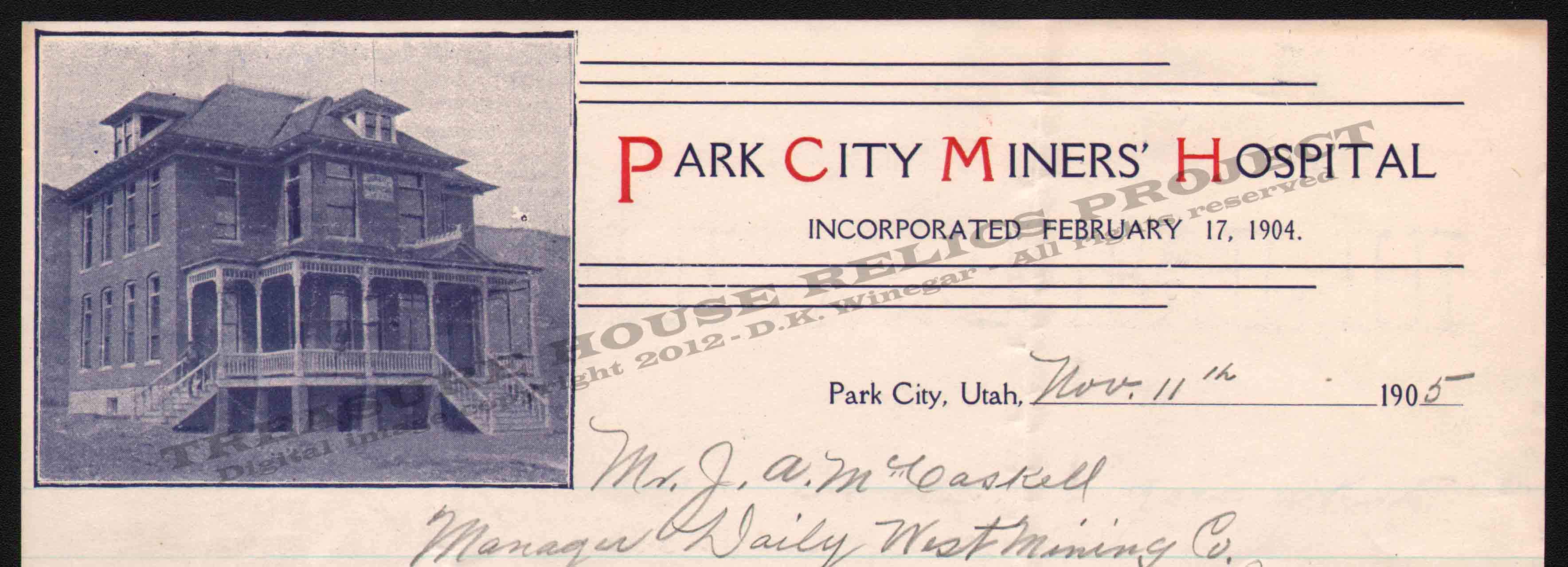 LETTERHEAD/LETTERHEAD_PARK_CITY_MINERS_HOSPITAL_1904_A_400_CROP_EMBOSS.jpg