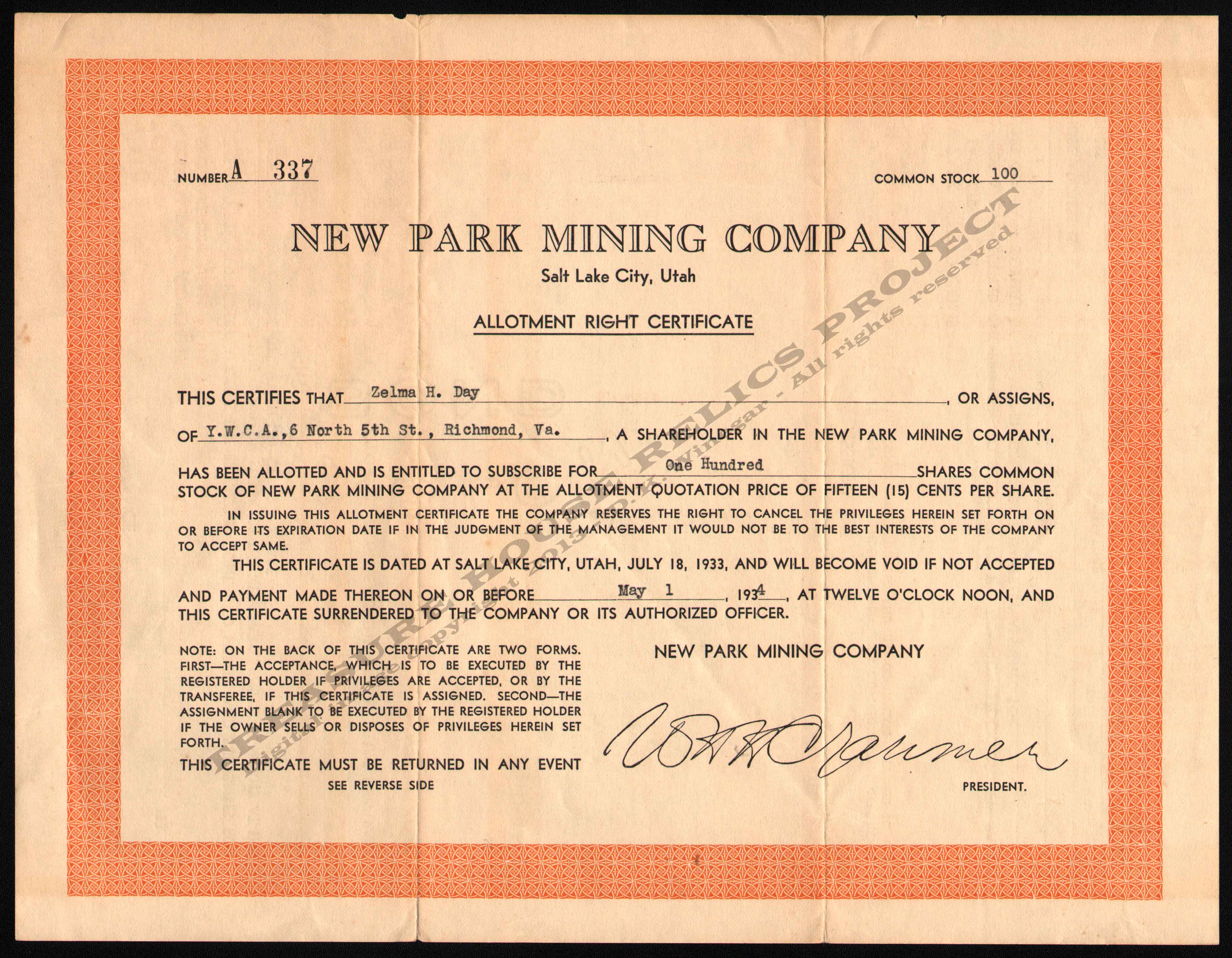 LETTERHEAD/NEW_YORK_BINGHAM_MINING_CO_234_1925_WEST_MTN_KIRK_400_CROP_EMBOSS.jpg