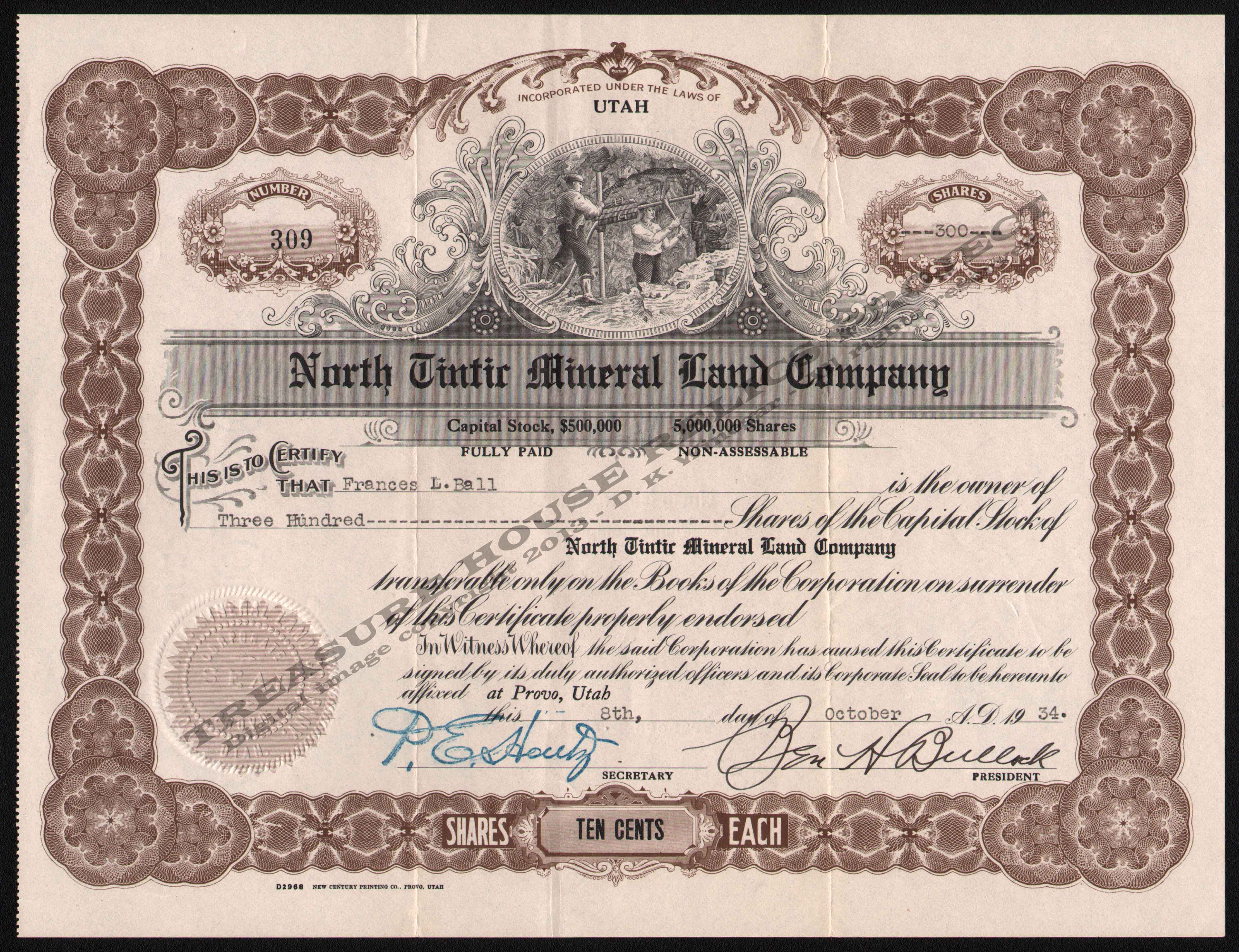 LETTERHEAD/NORTH_TINTIC_MINERAL_LAND_CO_309_1934_TINTIC_KIRK_400_CROP_EMBOSS.jpg