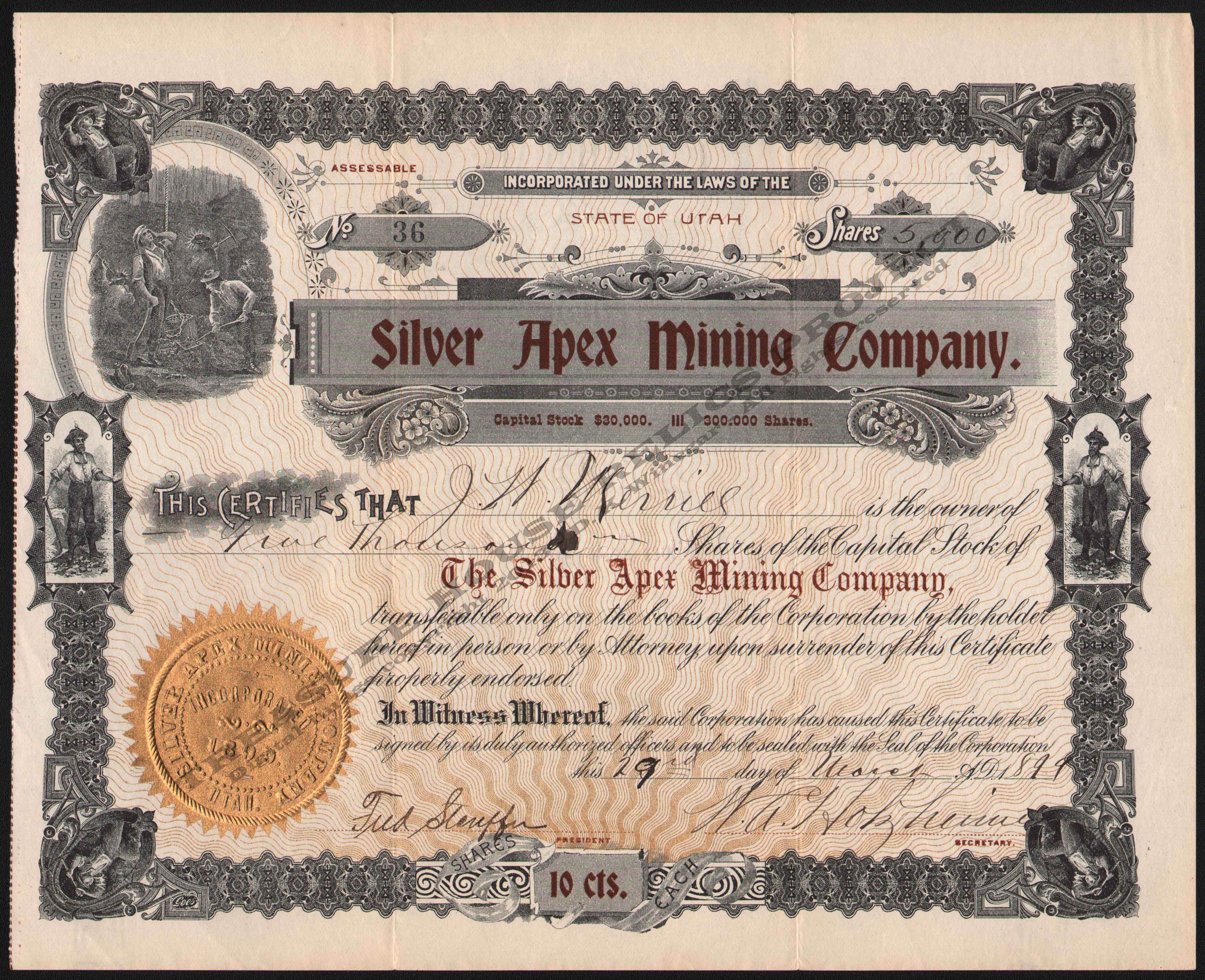 LETTERHEAD/SNOWFLAKE_MINING_COMPANY_155_1905_TINTIC_KIRK_400_CROP_EMBOSS.jpg