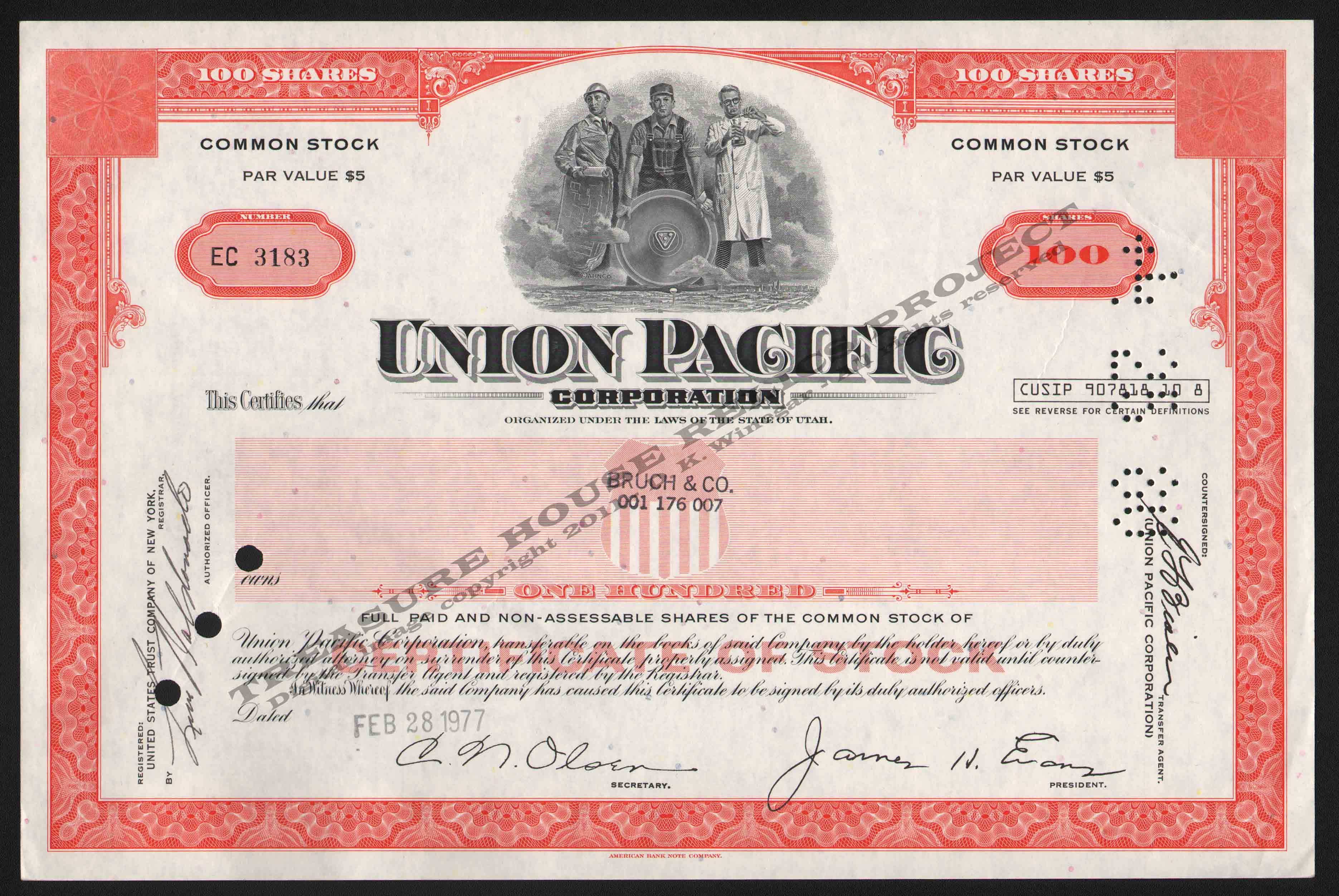 reyada-internationalschool.com Union Pacific > 22 share railroad With Regard To Corporate Bond Certificate Template